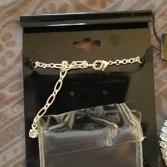 Austrian Crystal Jewelry Necklace Bracelet Earring - Picture 6 of 6